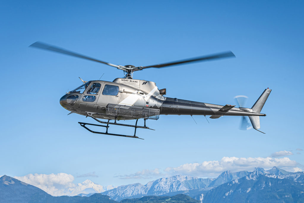 Helicopters - AS350 - Mont Blanc Hélicoptères Paris